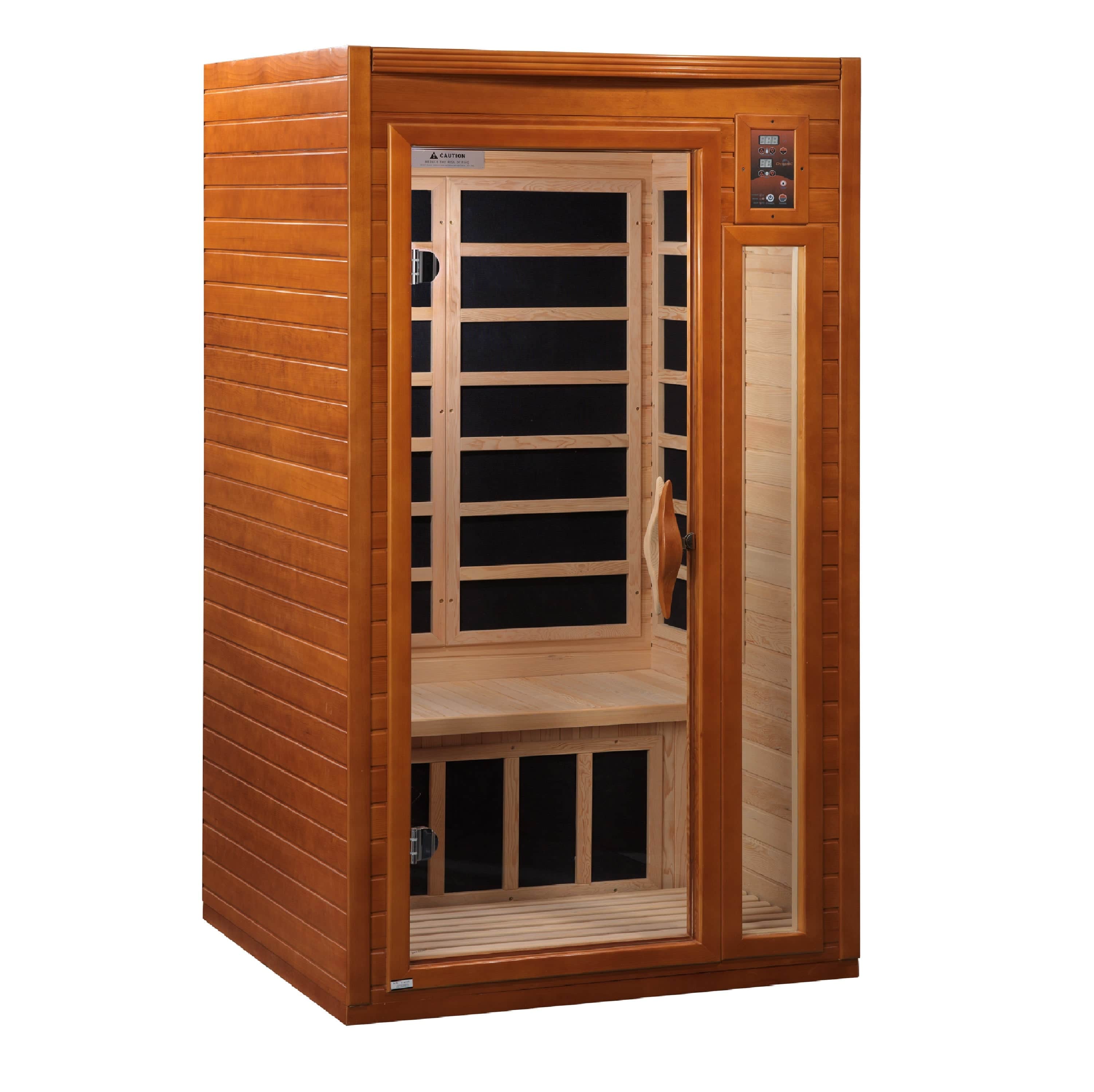 Golden Designs Dynamic "Barcelona" 1-2 Person Low EMF FAR Infrared Sauna | DYN-6106-01