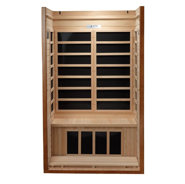 Golden Designs Dynamic "Barcelona" 1-2 Person Low EMF FAR Infrared Sauna | DYN-6106-01