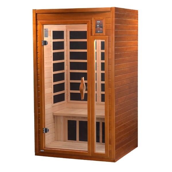Golden Designs Dynamic "Barcelona" 1-2 Person Low EMF FAR Infrared Sauna | DYN-6106-01