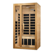 Golden Designs Dynamic "Gracia" 1-2 Person Low EMF FAR Infrared Sauna | DYN-6119-01