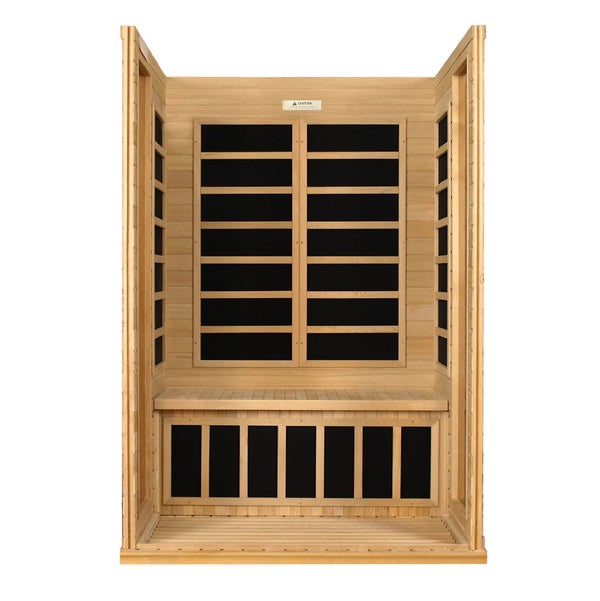 Golden Designs Dynamic "Versailles" 2-Person Low EMF FAR Infrared Sauna | DYN-6202-03