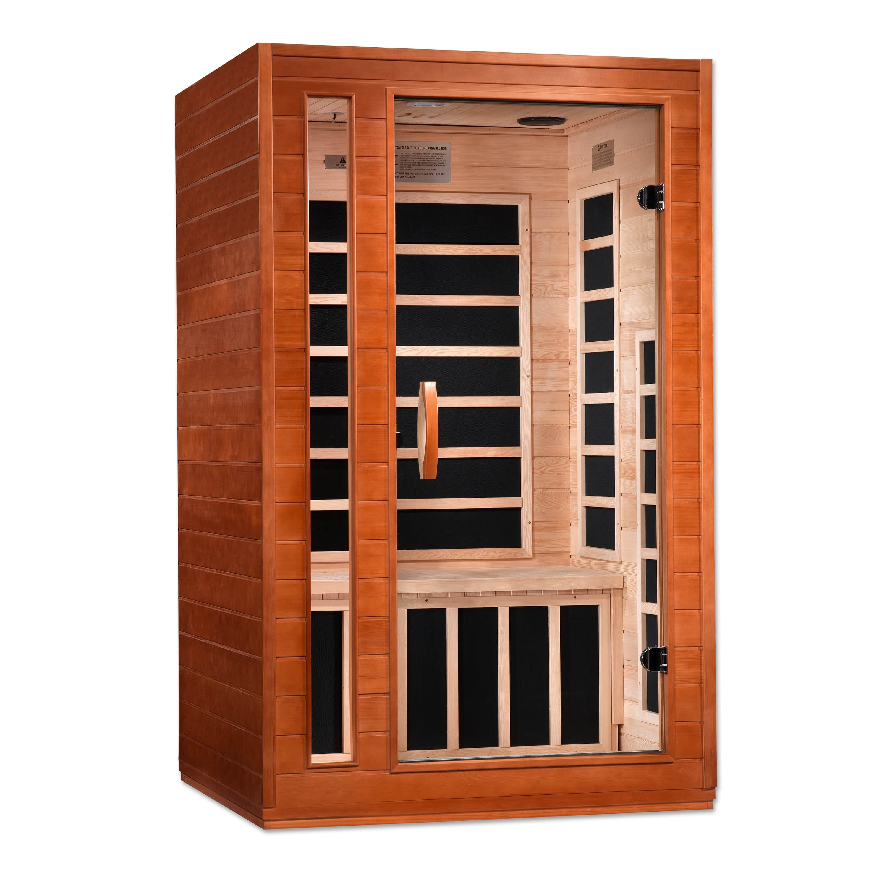 Golden Designs Dynamic "Cardoba Elite" 2-Person Ultra Low EMF FAR Infrared Sauna | DYN-6203-01 Elite