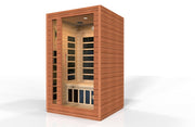 Golden Designs Dynamic "Cardoba" 2-Person Low EMF FAR Infrared Sauna | DYN-6203-01