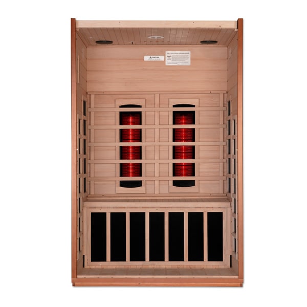 Golden Designs Dynamic Cardoba Full Spectrum 2-Person Full Spectrum Infrared Sauna | DYN-6203-02 FS