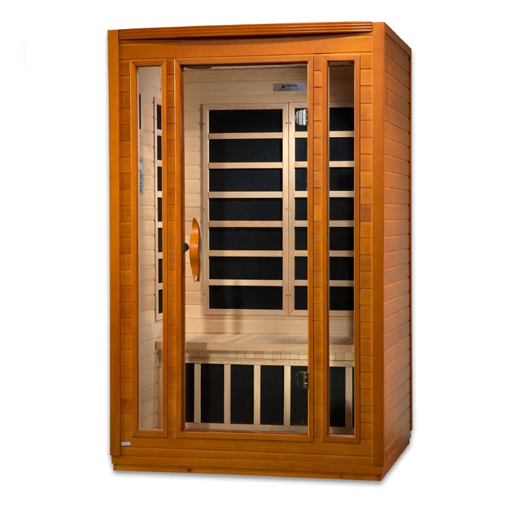 Golden Designs Dynamic San Marino Elite 2-Person Ultra Low EMF FAR Infrared Sauna | DYN-6206-01 Elite