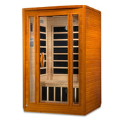 Golden Designs Dynamic "San Marino" 2-Person Low EMF FAR Infrared Sauna | DYN-6206-01