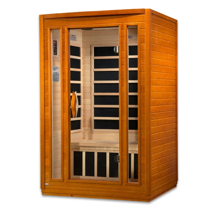 Golden Designs Dynamic San Marino Elite 2-Person Ultra Low EMF FAR Infrared Sauna | DYN-6206-01 Elite