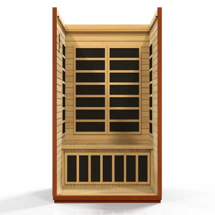 Golden Designs Dynamic San Marino Elite 2-Person Ultra Low EMF FAR Infrared Sauna | DYN-6206-01 Elite