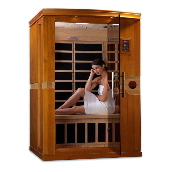 Golden Designs Dynamic "Venice" 2-Person Low EMF FAR Infrared Sauna | DYN-6210-01