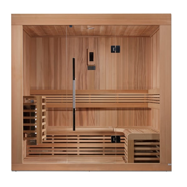 Golden Designs Copenhagen Edition 3-Person Traditional Steam Sauna | GDI-7389-02