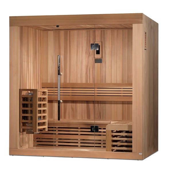 Golden Designs Copenhagen Edition 3-Person Traditional Steam Sauna | GDI-7389-02