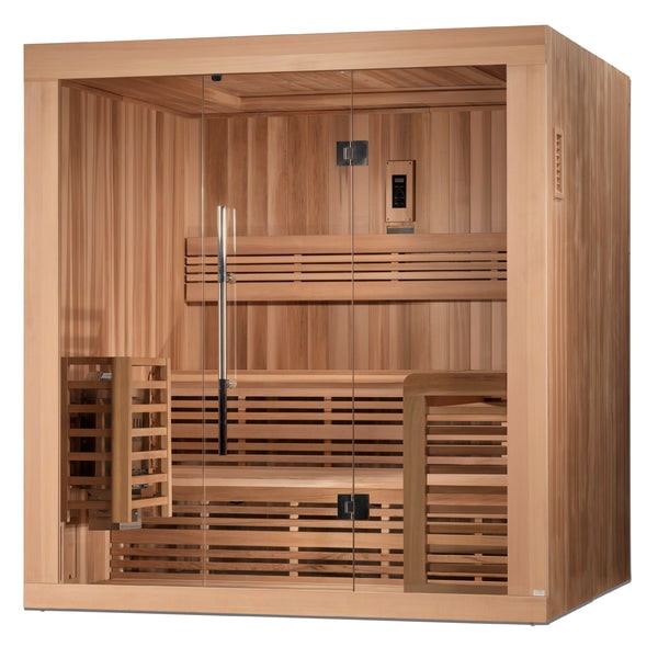 Golden Designs Osla 2025 Edition 6-Person Traditional Steam Sauna | GDI-7689-02