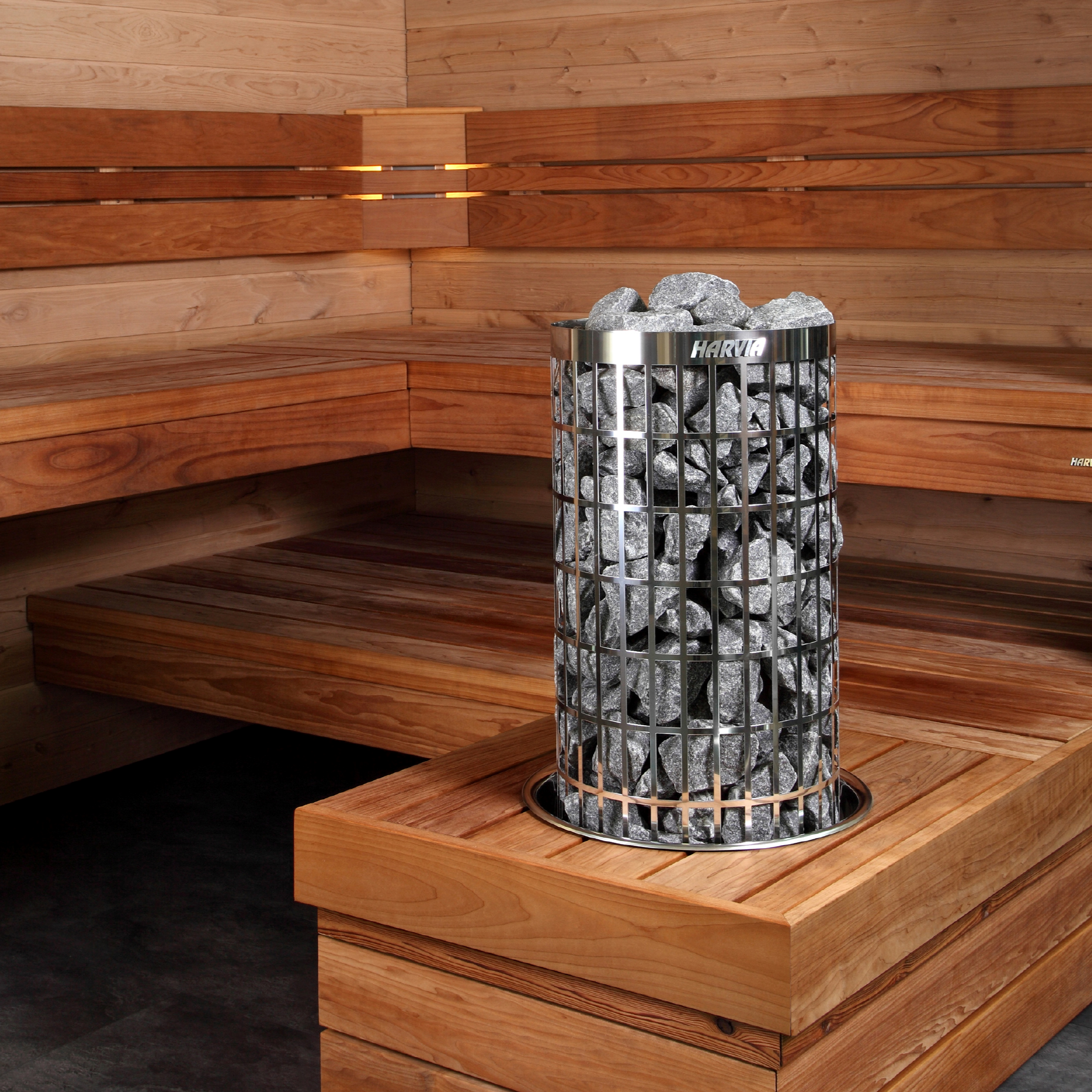 Harvia Cilindro PC80E 8kW Sauna Heater