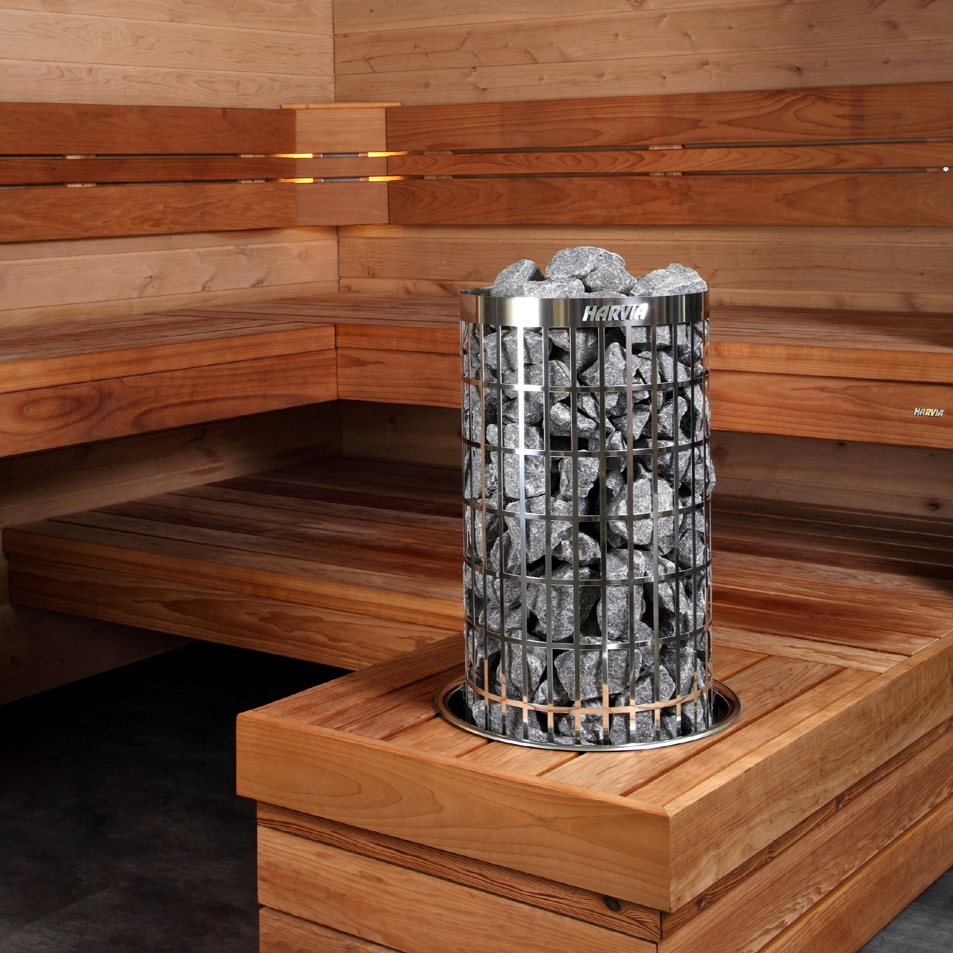 Harvia Cilindro PC90E 9kW Sauna Heater