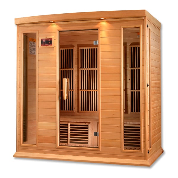 Golden Designs Maxxus 4-Person FAR Infrared Sauna - Low EMF | MX-K406-01