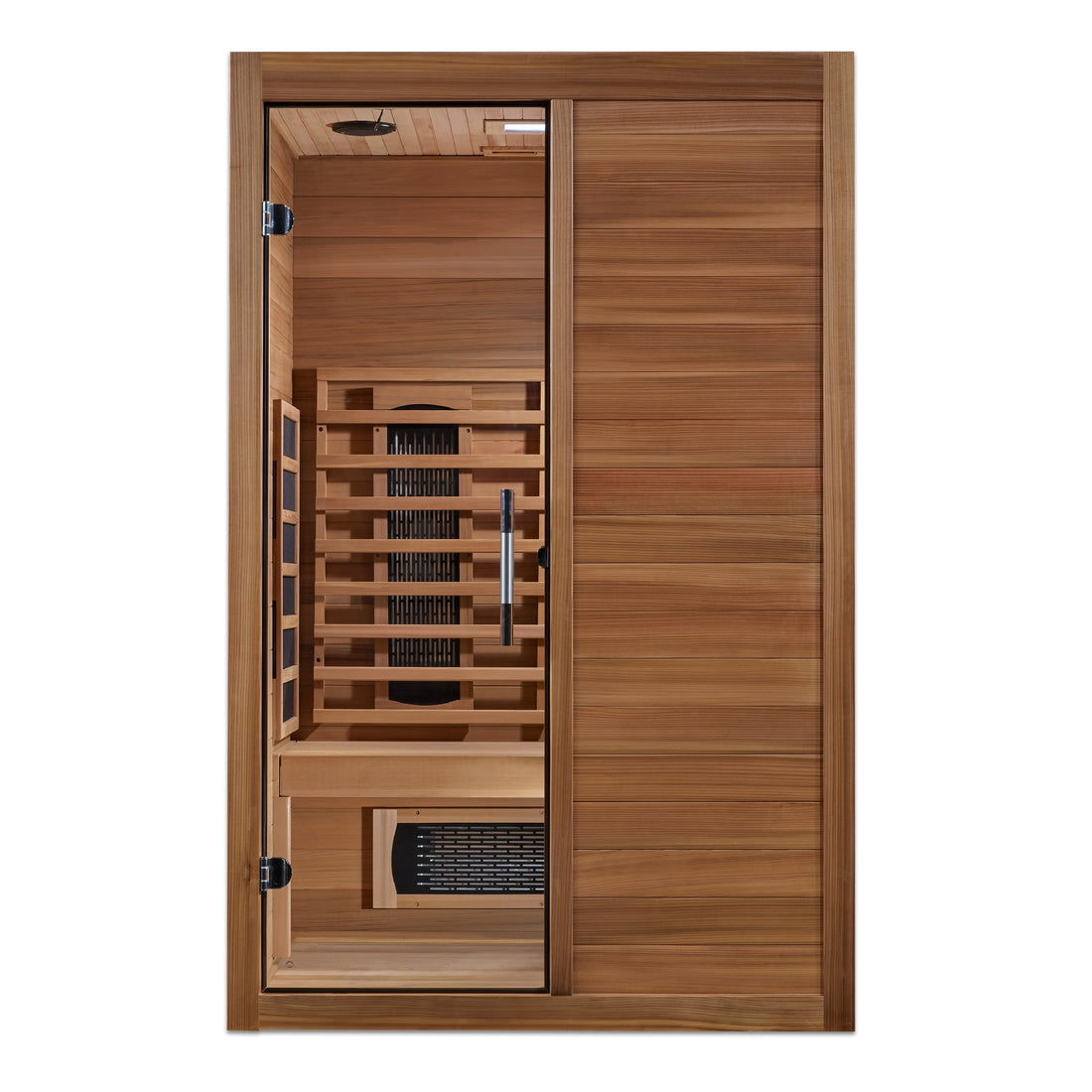 Golden Designs Maxxus S-Line 2-Person Full Spectrum Infrared Sauna with Pacific Cedar