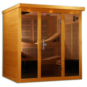 Golden Designs Dynamic "Monaco" 6-person Ultra Low EMF FAR Infrared Sauna | DYN-6996-01