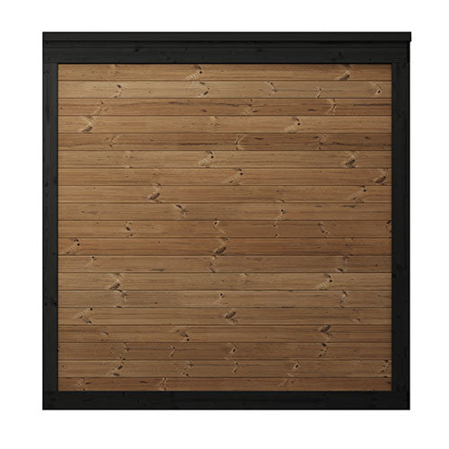 SaunaLife GL6 6-Person Outdoor Sauna Kit | Garden Luxury Series