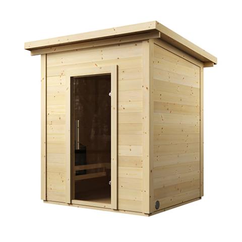 SaunaLife Model G2 Garden-Series Outdoor Home Sauna DIY Kit