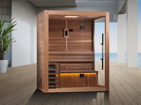 Golden Designs Hanko 2-3 Person Indoor Traditional Steam Sauna