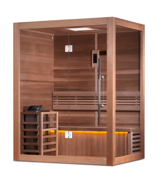 Golden Designs Hanko 2-3 Person Indoor Traditional Steam Sauna