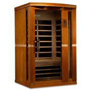 Golden Designs Dynamic "Vittoria" 2 Person Low EMF Infrared Sauna | DYN-6220-01