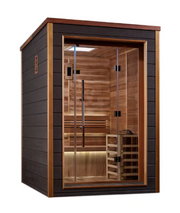 Golden Designs "Narvik" 2 Person Outdoor-Indoor Traditional Steam Sauna | GDI-8202-01