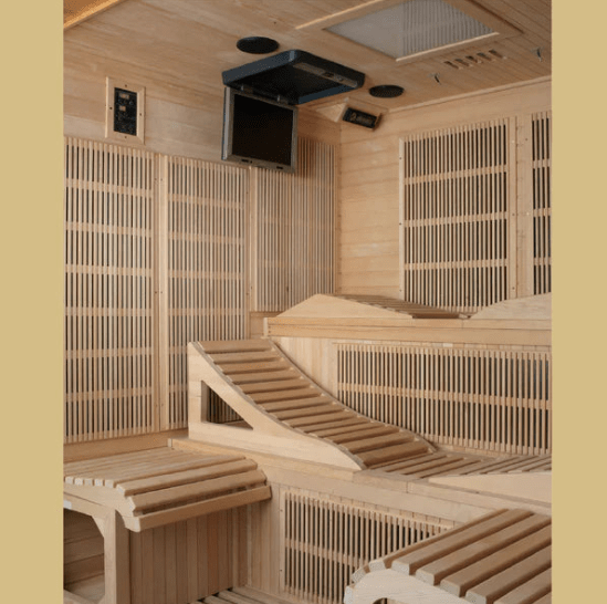 Golden Designs  Monaco 6-Person PureTech™ Near Zero EMF Far Infrared Sauna | GDI-6996-01 Elite
