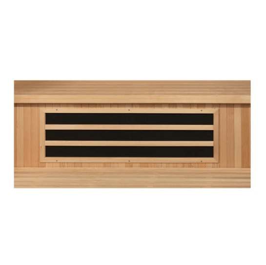 Golden Designs Dynamic Lugano 3-Person Full Spectrum Infrared Sauna | DYN-6336-03 FS