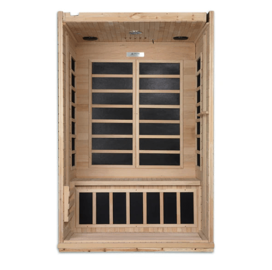Golden Designs Dynamic "Venice" 2-Person Low EMF FAR Infrared Sauna | DYN-6210-01