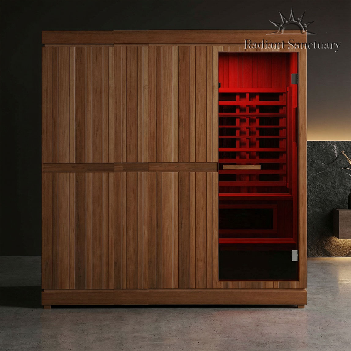 Finnmark FD 5 Trinity Combination Sauna with Infrared and Traditional Steam for Four People
