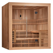 Golden Designs Osla 2025 Edition 6-Person Traditional Steam Sauna | GDI-7689-02