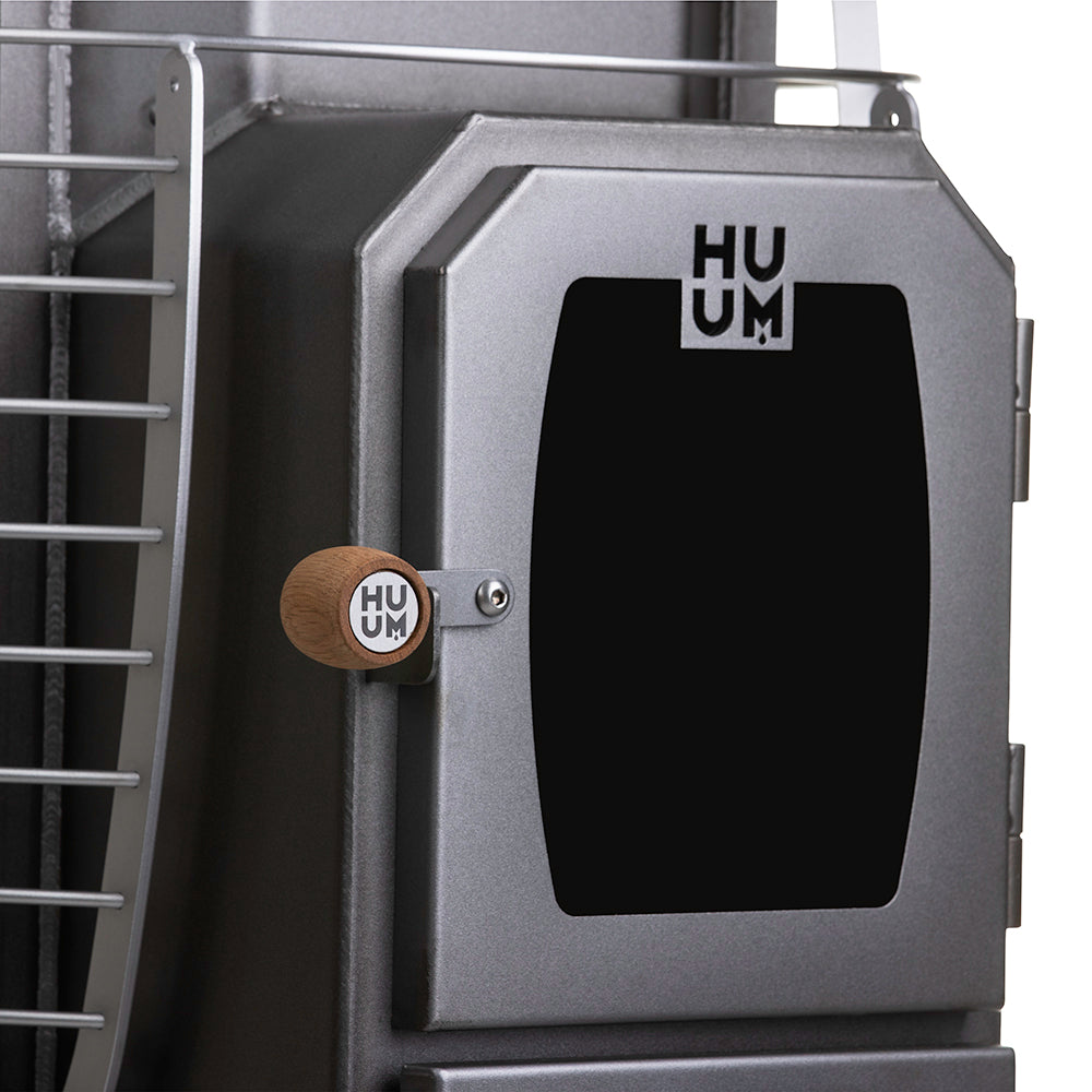 HUUM HIVE Wood Series 17.0kW Wood-Fired Sauna Heater with Firebox Extension