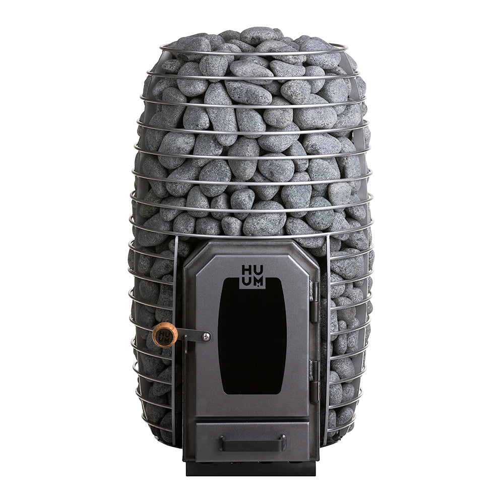 HUUM HIVE Wood Series 17.0kW Wood-Fired Sauna Heater with Firebox Extension
