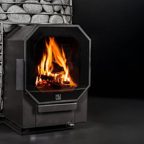 HUUM Hive Flow 9.8kW Wood Burning Sauna Stove