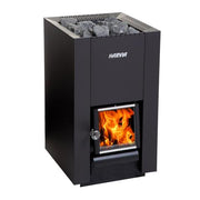 Harvia Linear 16 Black Wood Sauna Stove