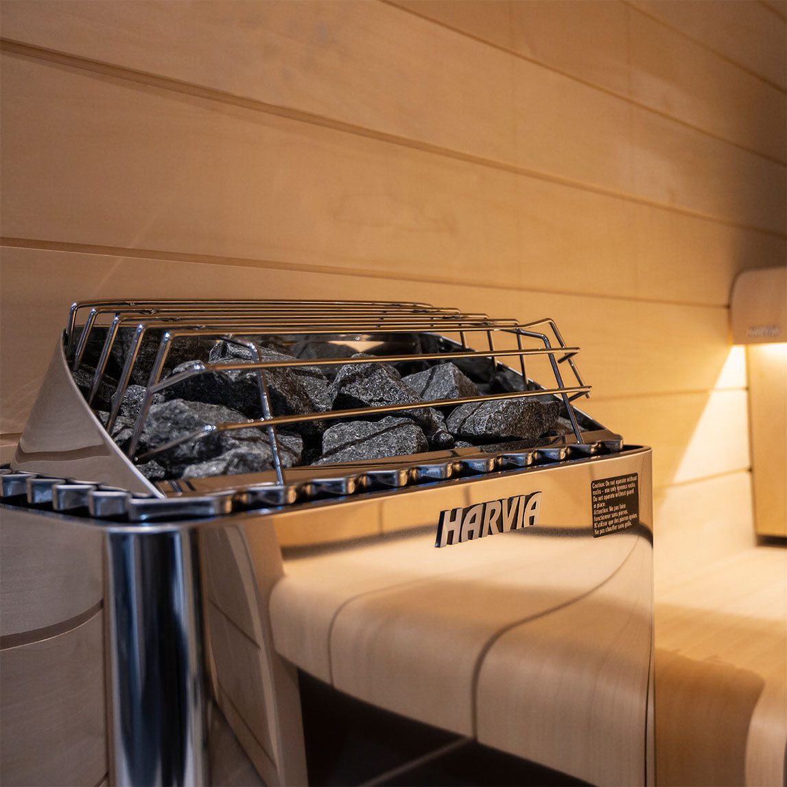 Harvia KIP80W Electric Sauna Heater Package for Home Wellness