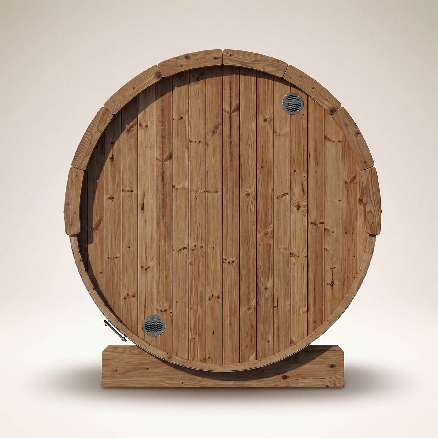 SaunaLife Model E8 Outdoor Sauna Barrel ERGO Series