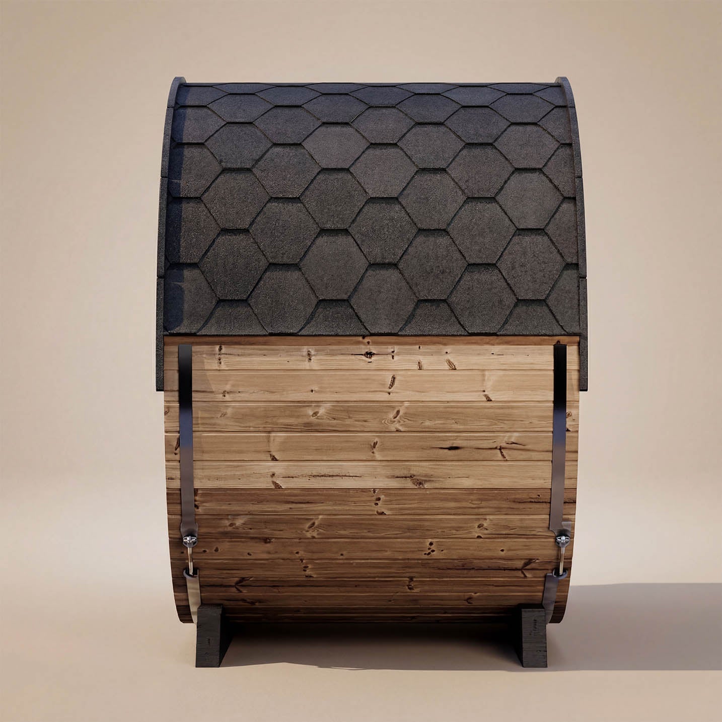 SaunaLife EE6G 4 Person Ergo Elegance Sauna Barrel