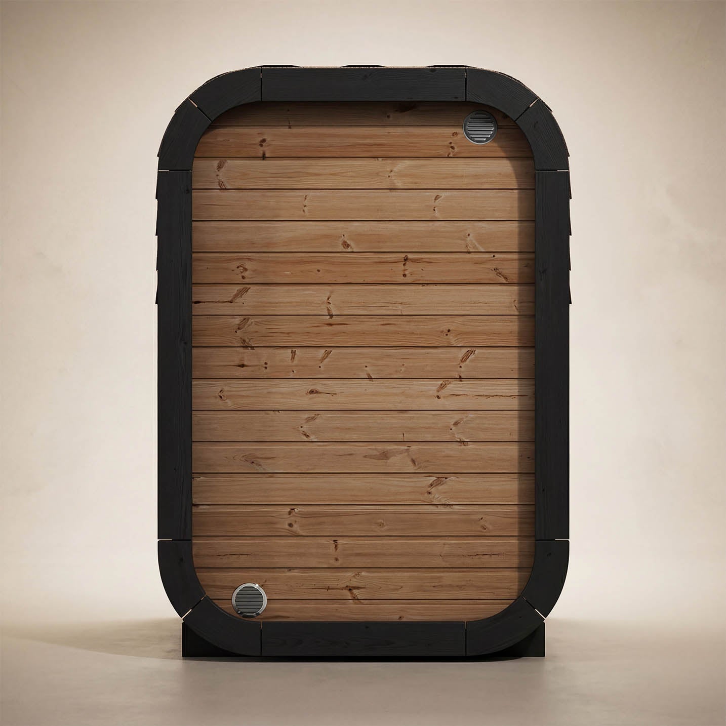 SaunaLife CL3G 2 Person Cube Series Outdoor Sauna Kit