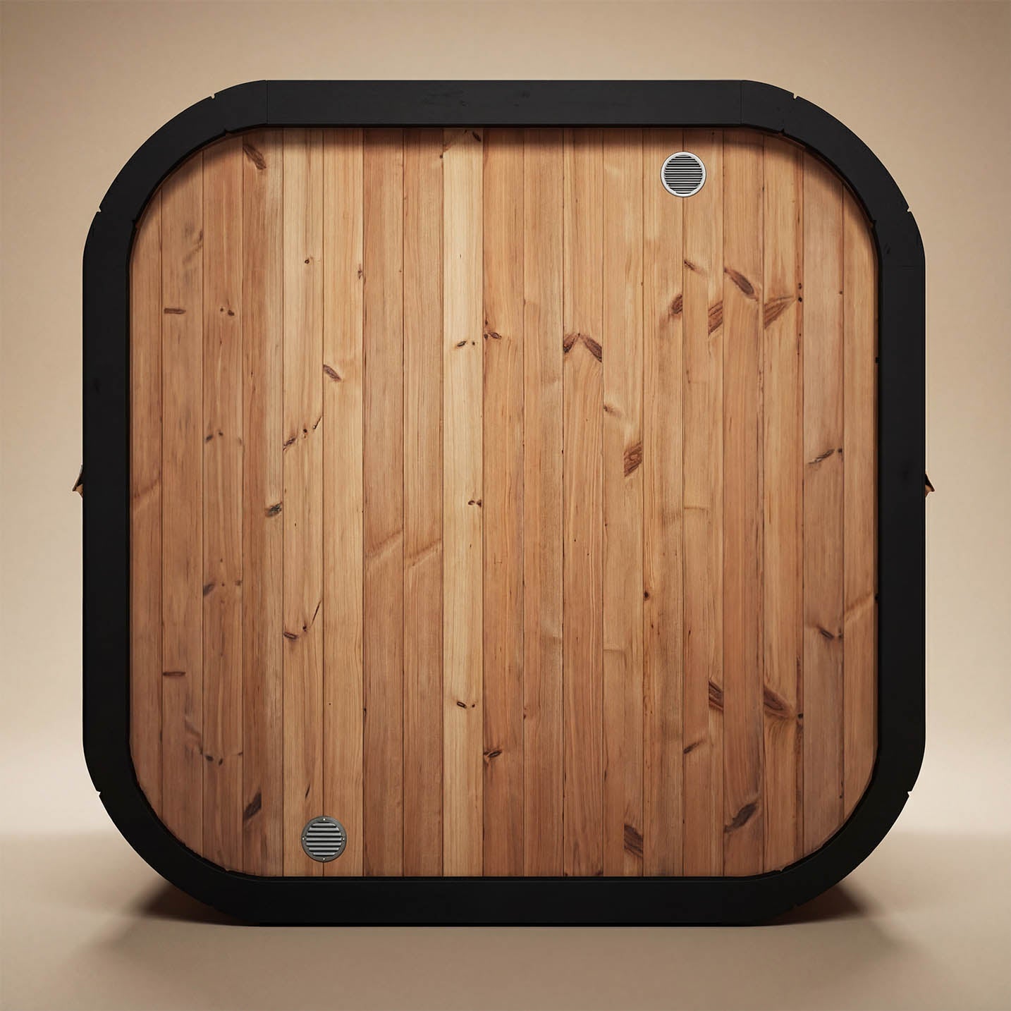 SaunaLife CL7G 6 Person Cube Series Outdoor Sauna Kit