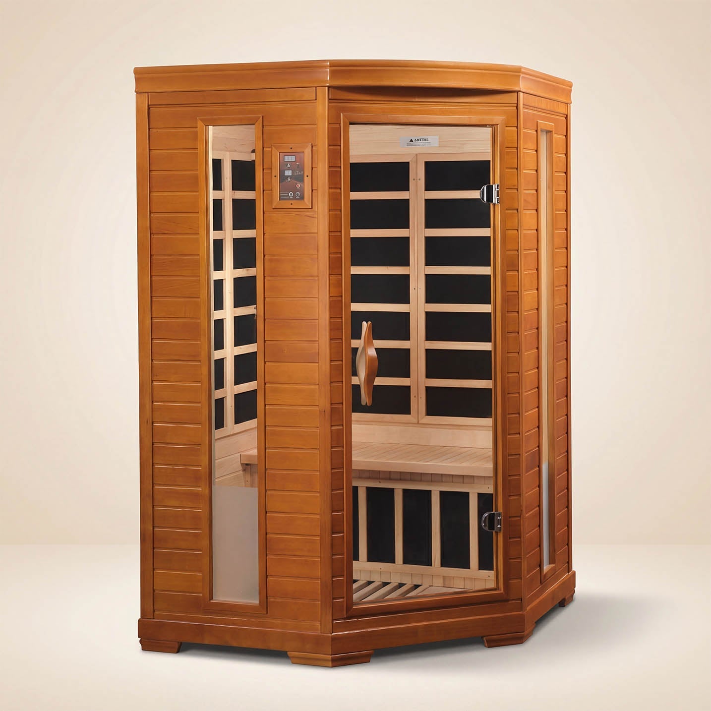 Dynamic Heming Elite 2 Person Corner Ultra Low EMF Infrared Sauna