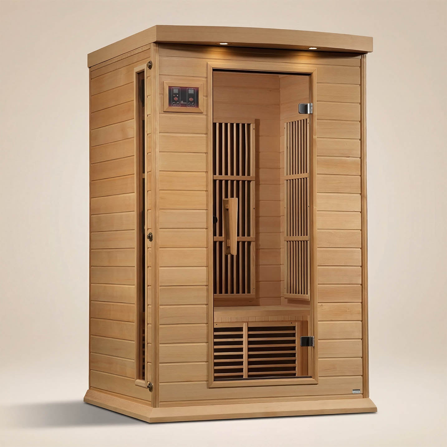 Golden Designs Maxxus 2 Person Near Zero EMF Infrared Sauna