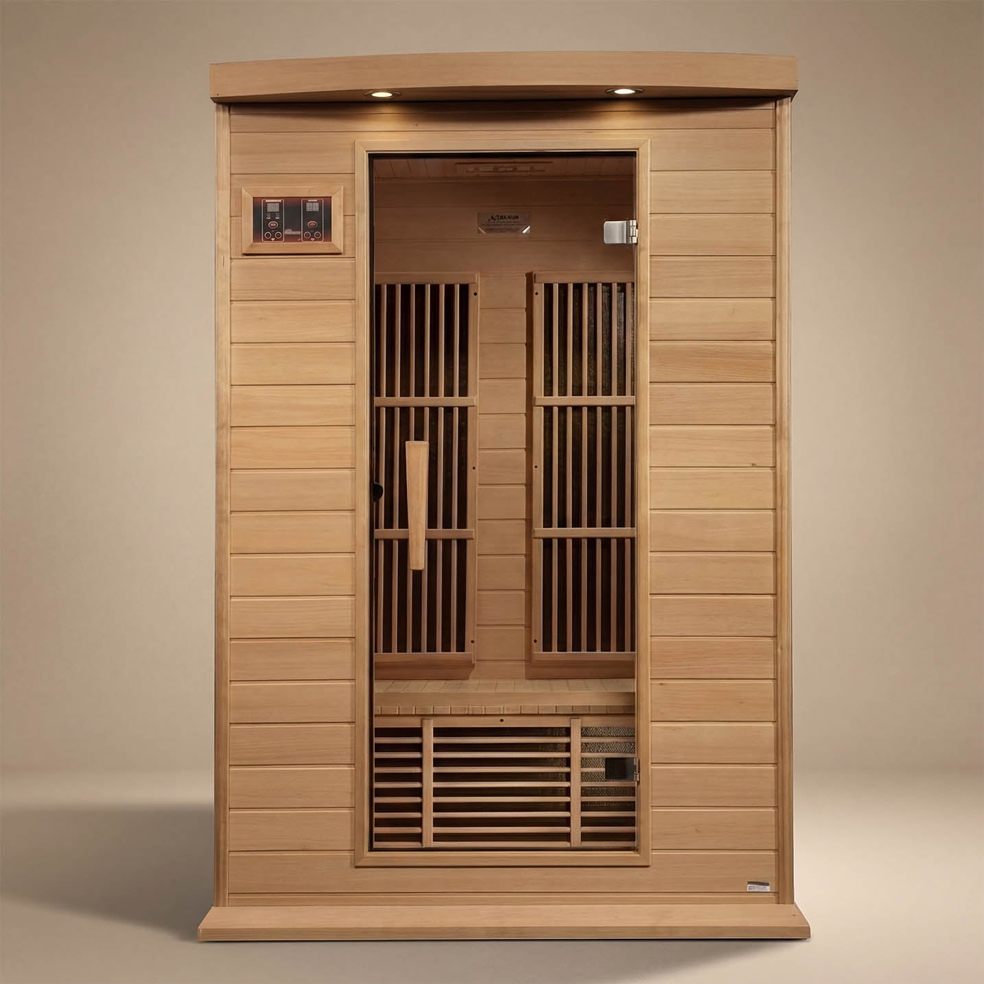 Golden Designs Maxxus 2 Person Near Zero EMF Infrared Sauna