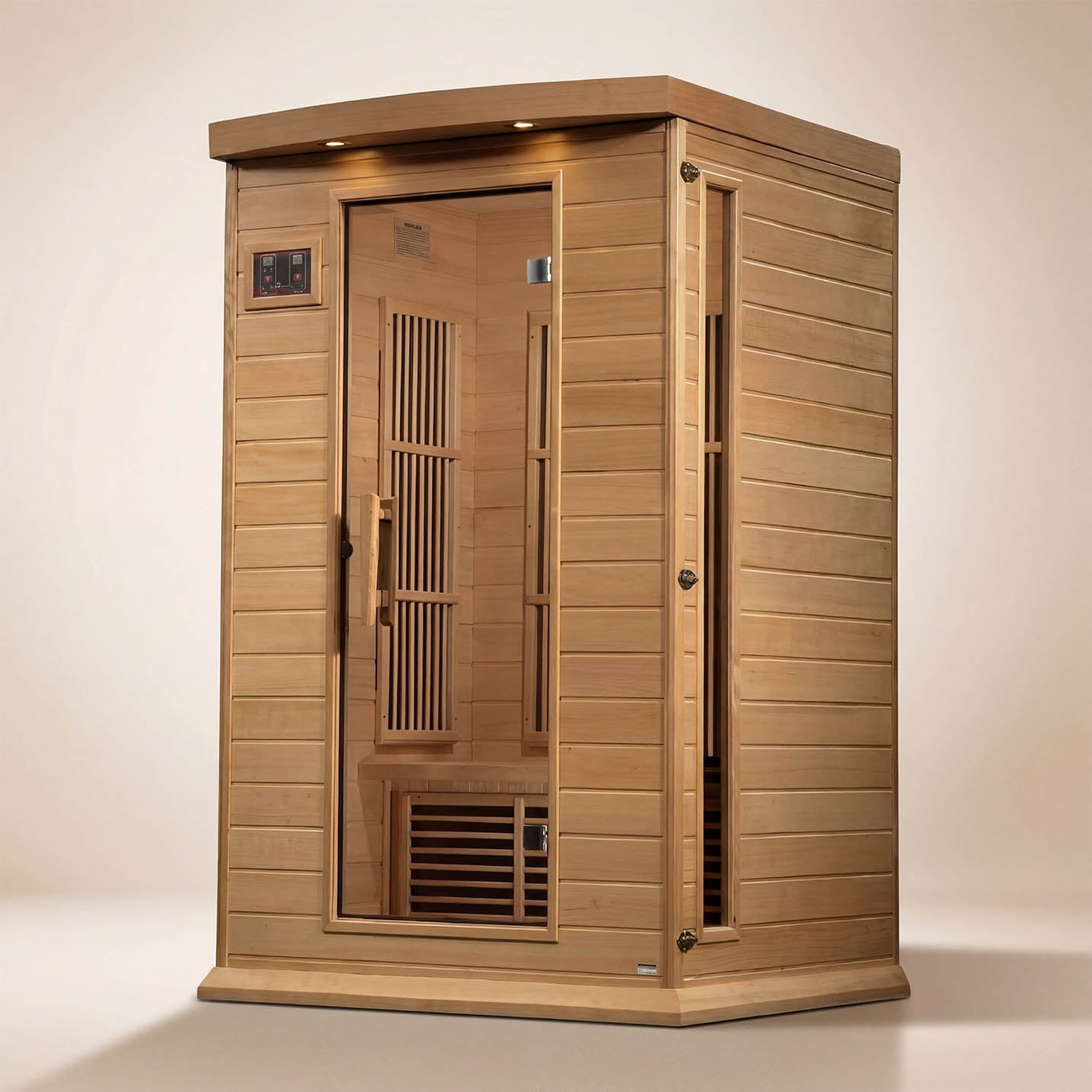 Golden Designs Maxxus 2 Person Near Zero EMF Infrared Sauna