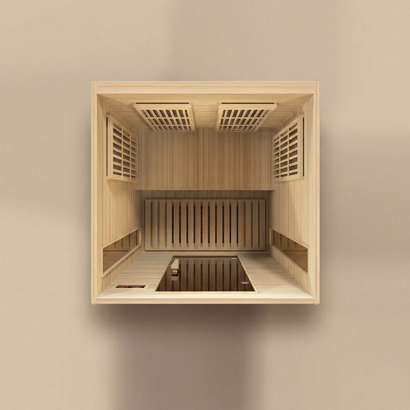 Golden Designs Maxxus 2 Person Near Zero EMF Infrared Sauna