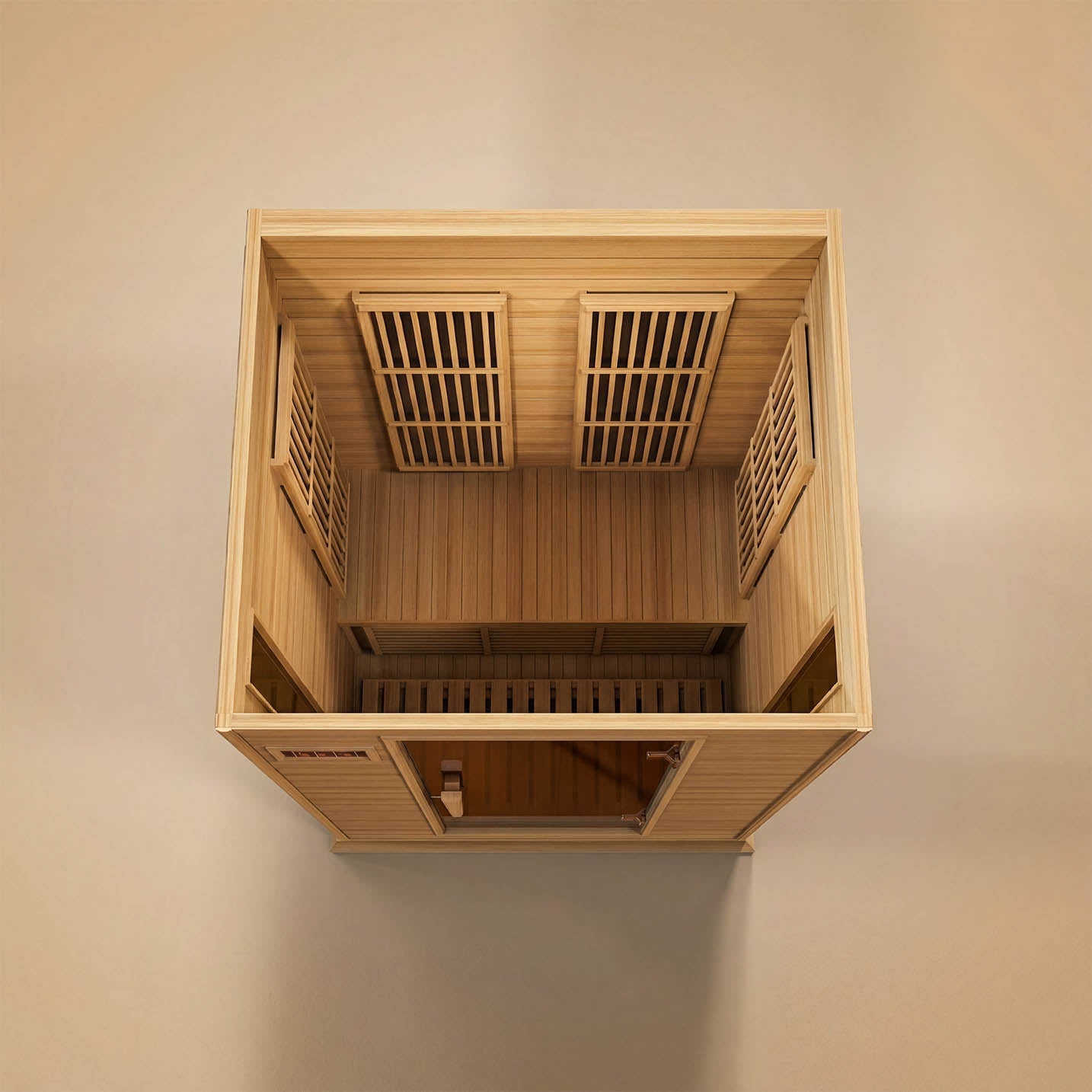 Golden Designs Maxxus 2 Person Near Zero EMF Infrared Sauna