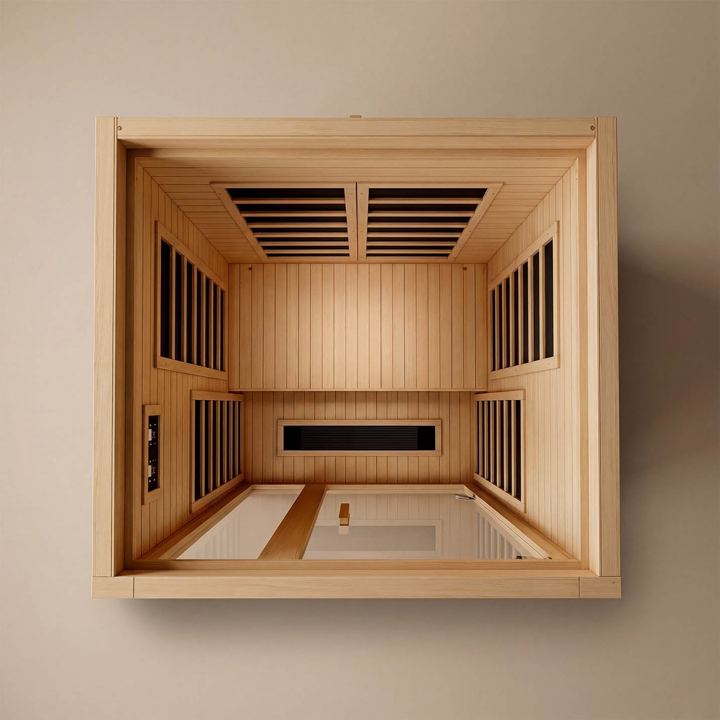 Golden Designs Dynamic Gracia 1 Person Low EMF Infrared Sauna