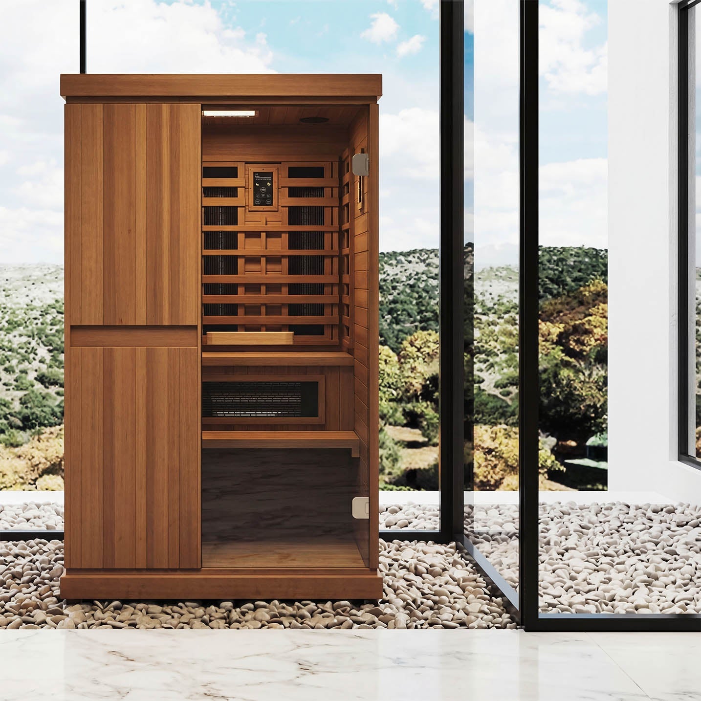 Finnmark FD-4 Trinity 2 Person Infra-Steam Combination Sauna