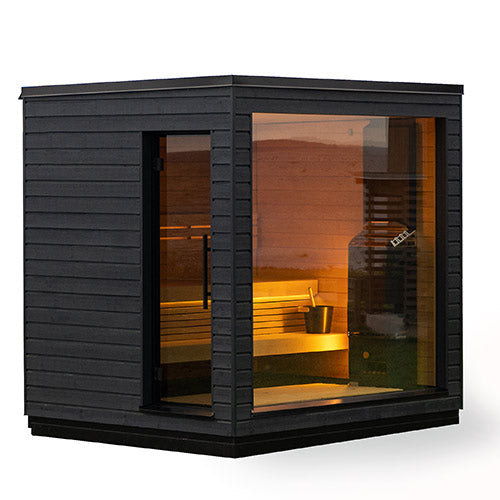 SaunaLife Model Outdoor Sauna G6 | Garden Series